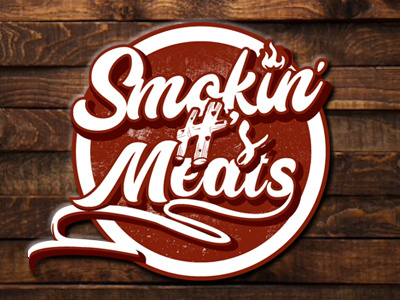 Smokin' H's Meats logo for hire