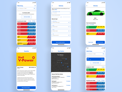 Affordable Gas Locator || Mobile Apps Concept apps challenge crowwwn fuel gas station gasoline locator mobile mobile apps product design store ui ux