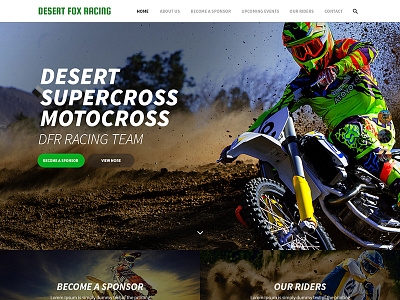 Desert Fox Racing - Logo Design Deck custom website design responsive website designs website design company website design services website designers