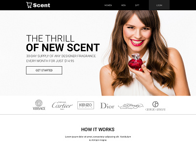 Scent - Logo Design Deck custom website design responsive website designs website design company website design services website designers