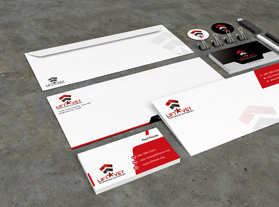 Lift Vet - Logo Design Deck branded stationery business stationery designer business stationery designs custom stationery designs stationery design templates