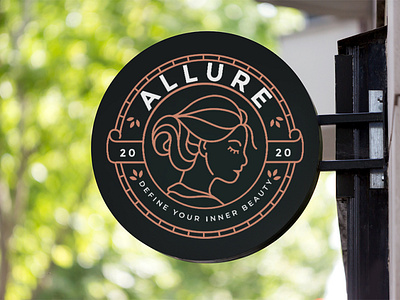 Allure Beauty logo - Logo Design Deck