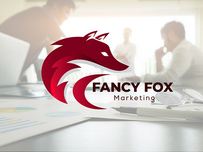 Fancy Fox Logo - Logo Design Deck