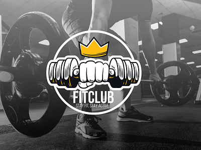 Fitclub Logo - logo Design Deck