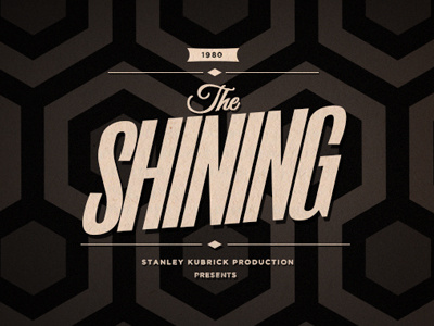 The Shining Motion Pictures classic decorative film horror kubrick motion movie shining streaming thriller