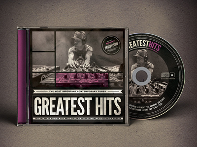 Greatest Hits CD alternative cd artwork deluxe electro greatest hits indie label singer sound summer music vision