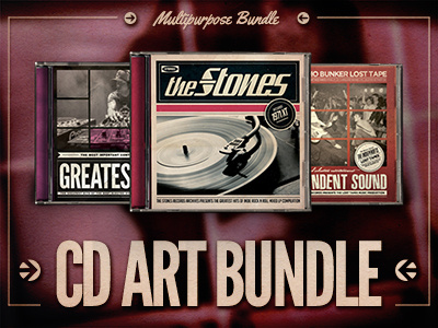Multipurpose CD Bundle alternative bundle compilation design multipurpose music records vintage