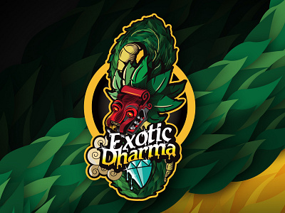 Logo / Illustration Exotic Dharma alternative design illustration illustration art illustrator logo vector vector illustration