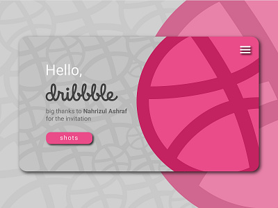 dribbble invite invitation ui web design webdesign