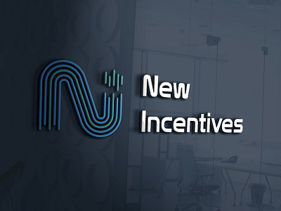New Incentives logo branding design illustration logo new typography vector