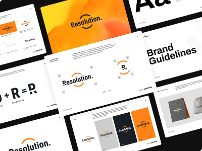 Brand guidelines for a performance marketing agency agency brand book brand guidelines brandbook branding clean design digital marketing logo logotype marketing minimal rebranding resolution roboto typography ui ux web design website