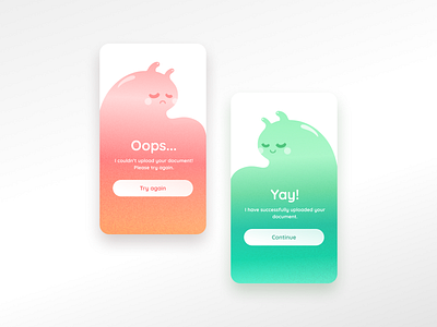 Flash Message / Daily UI 011 app design branding cute daily ui daily ui 11 design design system error figma flash message illustration interface logo mascot screen success ui ui design ux