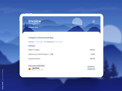 Daily UI 046 - Invoice