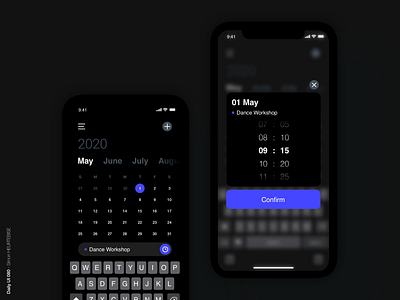 Daily UI 080 - Date Picker