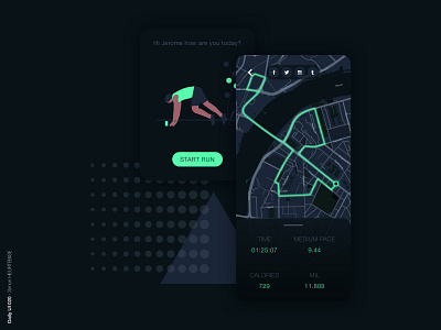 Daily UI 020 - Location Tracker 020 daily daily 100 challenge dailyui dailyui020 dailyuichallenge design locationtracker night ui uidesign uiux userinterface uxdesign webdesigner