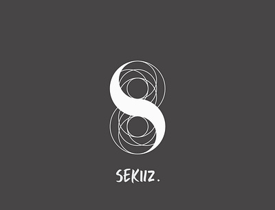 Logo Sekiiz eight illustration infinite infinity logo