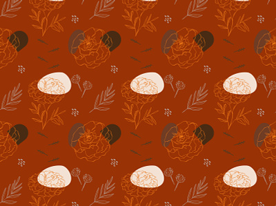 Marigold Pattern affinity designer design floral floral pattern flower illustration marigold pattern pattern design pattern designer seamless pattern seamless pattern design textile design textile designer vector