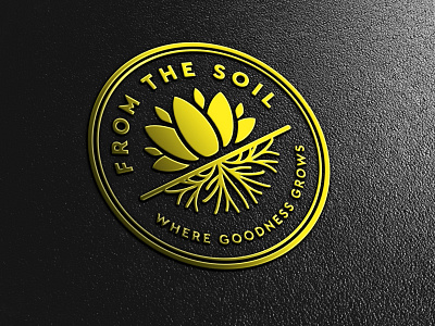 From the soil Logo Design branding design logo logo design logodesign logotype