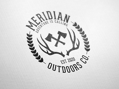 Meridian Outdoors Company Logo branding design logo logo design logodesign logotype