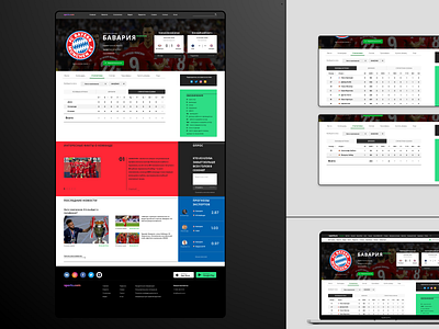 Sport Statistics // Redesign Page