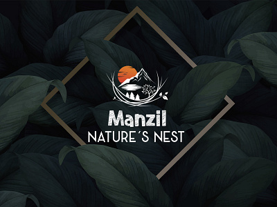 NATURE'S NEST concepts logo logo design branding logodesign natures nest nest logo