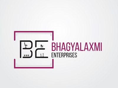 LOGOFOLIO be logo bhagyalaxmi enterprises logo branding logo logo design logo design branding logotype