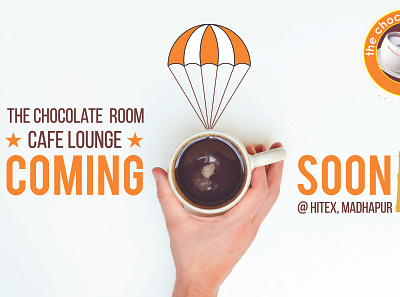 COMING SOON CREATIVE` chocolate room coming soon creative poster
