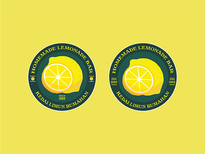 Homemade Lemonade Bar Sticker