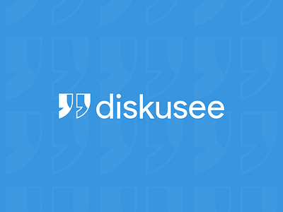 Diskusee Social Platform Logo app illustration logo logo design ui vector