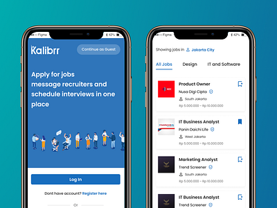 Kalibrr Mobile App Redesign