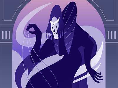 Tarot N13 — Death 2022 character character design death illustration tarot tarot cards vector