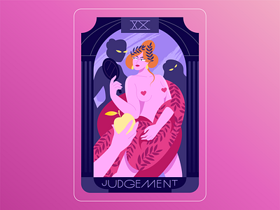 Tarot N 20 — Judgement (of Paris)