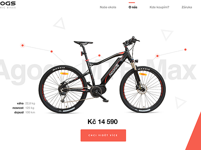 W.I.P. e-bikes webdesign bikes flat helvetica minimalism red uidesign uxdesign webdesign