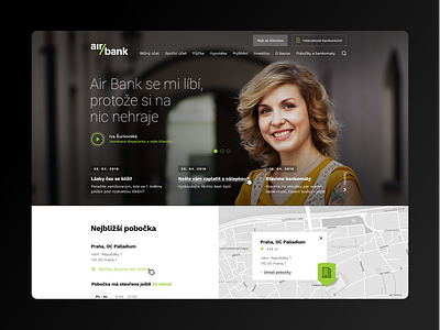 Air Bank redesign clean clear design minimalism ui uidesign ux uxdesign web webdesign