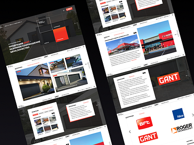 GANT Website Redesign: Landings ui uiux ux web web design web ui web uiux webdesign website