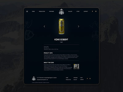 Nordic Beer Company: Product page