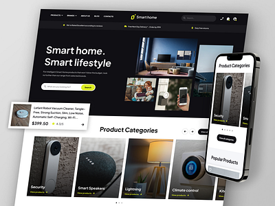 Smart Home Ecommerce Website