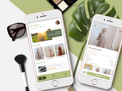 Mobile App - Butik Ku android app boutique e commerce ecommerce ecommerce app ios mobile app shopping ui