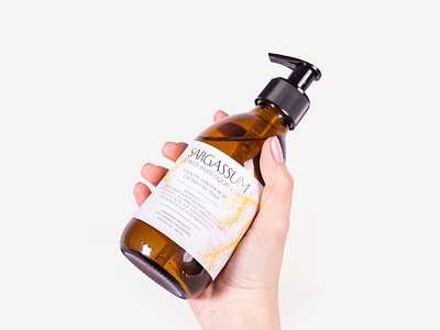 Sargassum liquid soap cosmetics grafikfeed graphicdesign hungary illustration label packaging typography