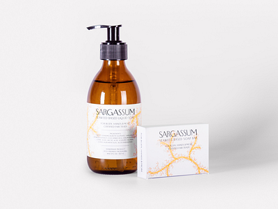 Sargassum seaweed based cosmetics cosmetics grafikfeed graphicdesign hungary packaging typography