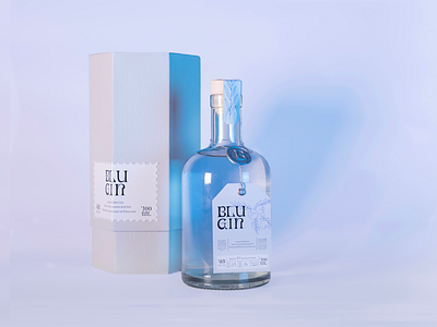 Blu Gin hexagon box