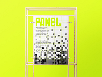 Panel exhibition poster