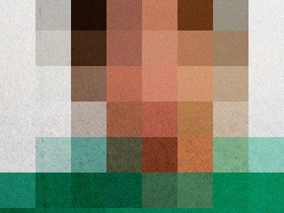 Self Pixel-Portrait facebook profile timeline trevor cleveland