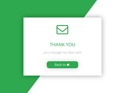 #016 Dailyui Challenge - Pop-Up/Overlay challenge dailyui mail sent overlay pop up popup thank you ui