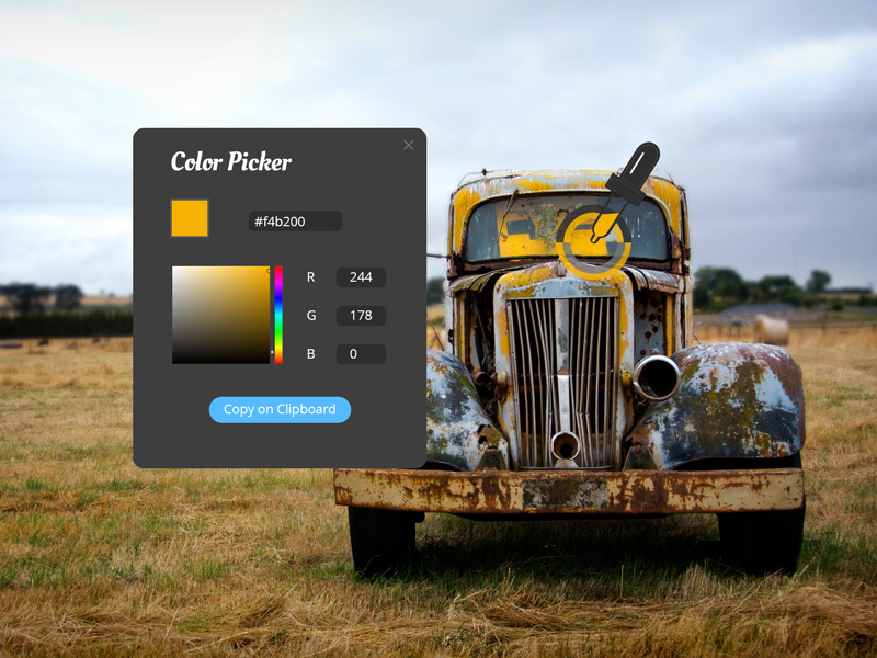 Color Picker #060 color picker dailyui ui