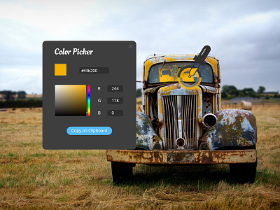 Color Picker #060 color picker dailyui ui