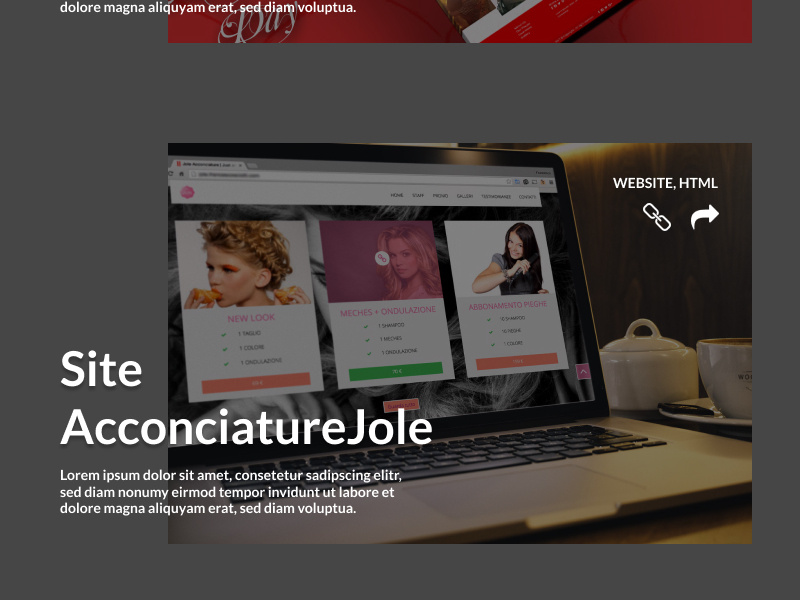 Page Portfolio webdesign website ui design portfolio