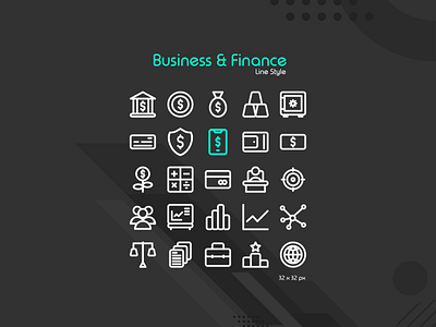 Business and Finance Icons