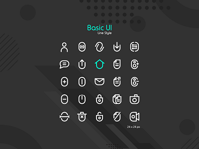 Basic UI Icons