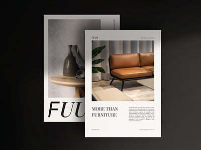 FUUR//Posters for Furniture Studio